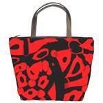 Red design Bucket Bags