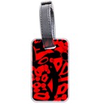 Red design Luggage Tags (Two Sides)