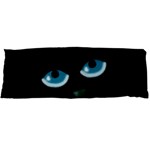 Halloween - black cat - blue eyes Body Pillow Case Dakimakura (Two Sides)