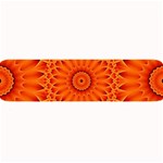 Lotus Fractal Flower Orange Yellow Large Bar Mats