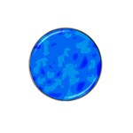 Simple blue Hat Clip Ball Marker (4 pack)