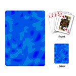 Simple blue Playing Card