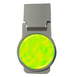 Simple yellow and green Money Clips (Round) 