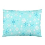 Blue Xmas pattern Pillow Case