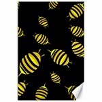 Decorative bees Canvas 24  x 36 