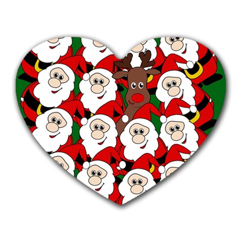 Did you see Rudolph? Heart Mousepads from ArtsNow.com Front