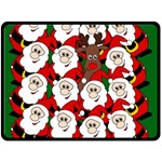 Did you see Rudolph? Fleece Blanket (Large) 