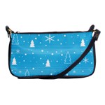 Blue Xmas Shoulder Clutch Bags