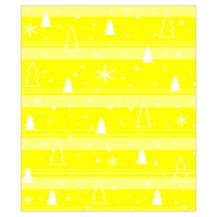 Yellow Xmas Drawstring Pouches (XS)  from ArtsNow.com Back