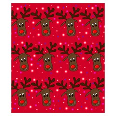 Reindeer Xmas pattern Drawstring Pouches (XS)  from ArtsNow.com Back