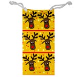 Christmas reindeer pattern Jewelry Bags
