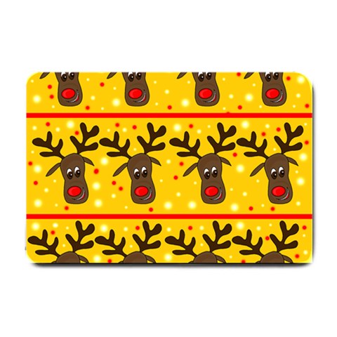 Christmas reindeer pattern Small Doormat  from ArtsNow.com 24 x16  Door Mat