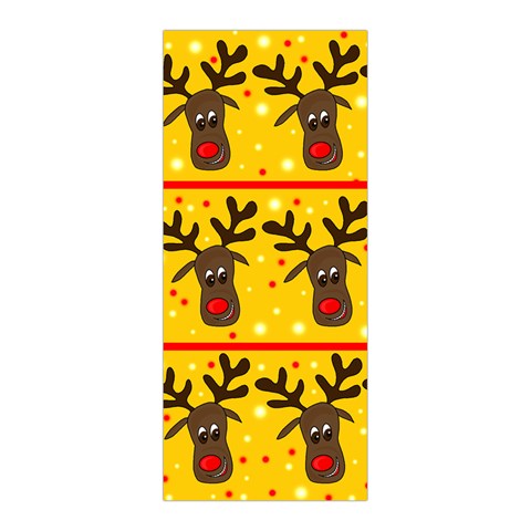 Christmas reindeer pattern Pleated Skirt from ArtsNow.com Front Pleats