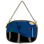 Abstract night landscape Chain Purses (One Side) 