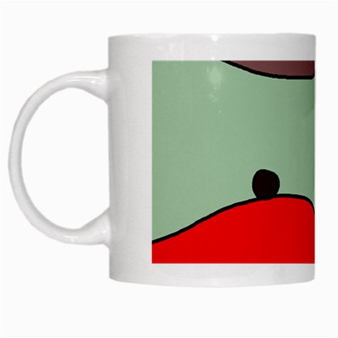 Nature White Mugs from ArtsNow.com Left