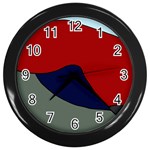 Decorative design Wall Clocks (Black)