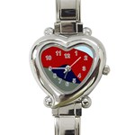 Decorative design Heart Italian Charm Watch