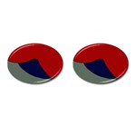 Decorative design Cufflinks (Oval)