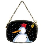 Lonely snowman Chain Purses (Two Sides) 