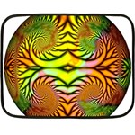 Fractals Ball About Abstract Fleece Blanket (Mini)