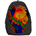 Parakeet Colorful Bird Animal Backpack Bag