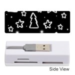 Black and white Xmas Memory Card Reader (Stick) 