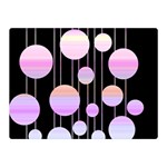 Pink elegance  Double Sided Flano Blanket (Mini) 