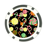 Xmas candies  Poker Chip Card Guards (10 pack) 
