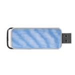 Wavy Clouds Portable USB Flash (One Side)