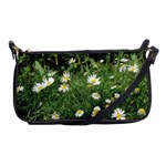 White Daisy flowers Shoulder Clutch Bags