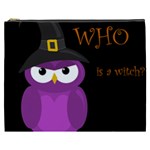 Who is a witch? - purple Cosmetic Bag (XXXL) 