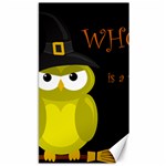 Who is a witch? - yellow Canvas 40  x 72  