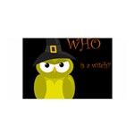 Who is a witch? - yellow Satin Wrap