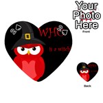 Who is a witch? - red Playing Cards 54 (Heart) 