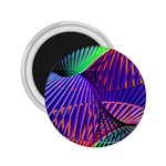 Colorful Rainbow Helix 2.25  Magnets