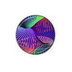 Colorful Rainbow Helix Hat Clip Ball Marker (10 pack)