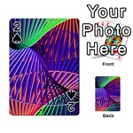 Colorful Rainbow Helix Playing Cards 54 Designs 