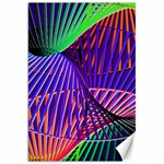 Colorful Rainbow Helix Canvas 20  x 30  