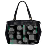 Come down - green Office Handbags (2 Sides) 