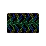 Rainbow Helix Black Magnet (Name Card)