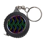 Rainbow Helix Black Measuring Tapes