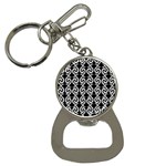 Black and white pattern Bottle Opener Key Chains