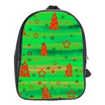 Green Xmas magic School Bags (XL) 