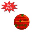 Christmas magic 1  Mini Magnets (100 pack) 