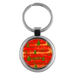 Christmas magic Key Chains (Round) 