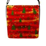 Christmas magic Flap Messenger Bag (L) 