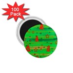 Xmas magical design 1.75  Magnets (100 pack) 