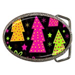 Colorful Xmas Belt Buckles