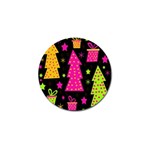 Colorful Xmas Golf Ball Marker (10 pack)