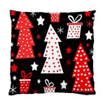 Red playful Xmas Standard Cushion Case (Two Sides)